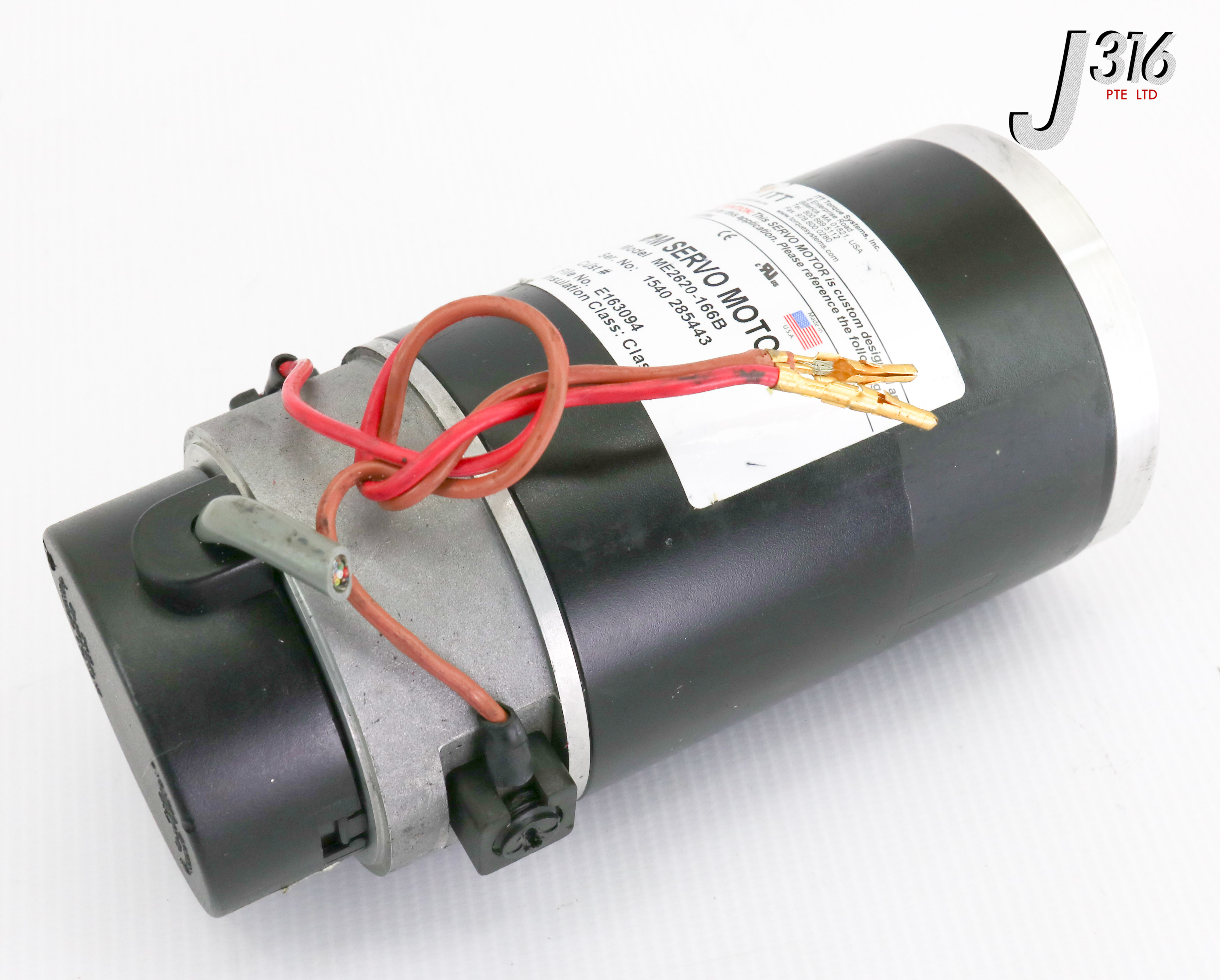 18835 ITT PM SERVO MOTOR W/ ENCODER C2 0550 DM 0500 ME2620-166B | eBay